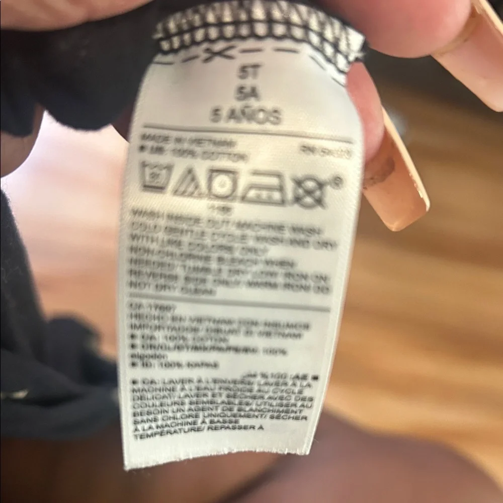 Old Navy Black Dress with Yellow Floral Pattern